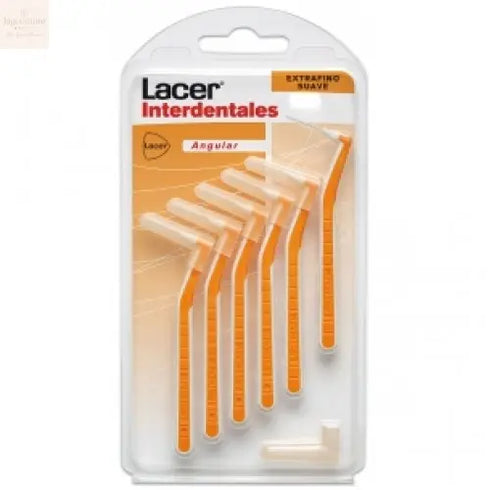 Lacer Interdental Brush Lacer Orange Extrathin Soft 0.5 mm Jag Couture Beauty