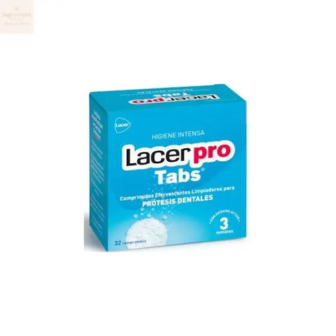 Lacer Protabs Dental Prosthesis Cleaning Tablets 32uts Jag Couture Beauty