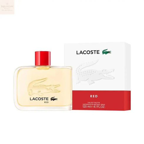 Lacoste Red Edt 125ml Spray Jag Couture Beauty