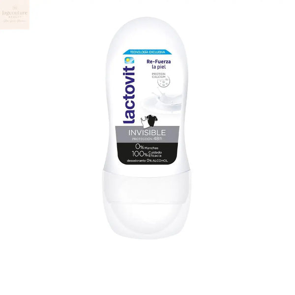 Lactovit Invisible Deodorant Roll On 50ml - Jag Couture Beauty