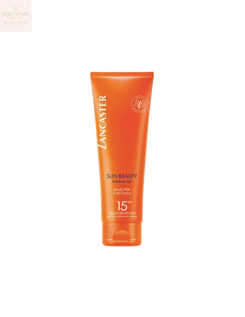 Lancaster Sun Beauty Sublime Tan Body Milk Spf15 250ml Jag Couture Beauty