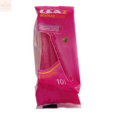 Lea 2 Woman Basic Sensitive Disposable Blades 10 Units - Jag Couture Beauty