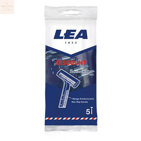 Lea Discount 2 Blades Disposable Blades Pack 5 Units Jag Couture Beauty
