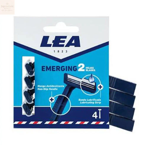 Lea Emerging 2 Blades Disposable Blades Pack 4 Units Jag Couture Beauty
