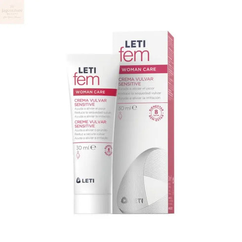 LetiFem Womn Care Vulvar Cream Sensitive 30ml - Jag Couture Beauty