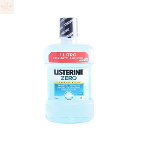Listerine Zero Alcohol Mouthwash Soft Mint 1000ml Jag Couture Beauty