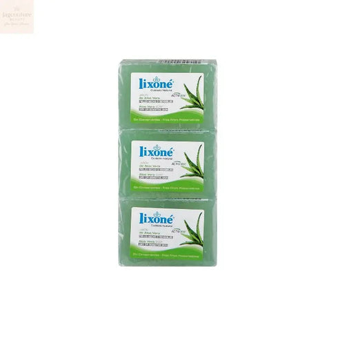 Lixoné Aloe Vera Soap Dry Or Sensitive Skin 3x125g - Jag Couture Beauty