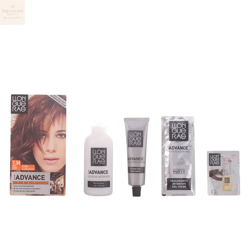 Llongueras Color Advance Hair Colour 7,34 Golden Dark Blond Jag Couture Beauty