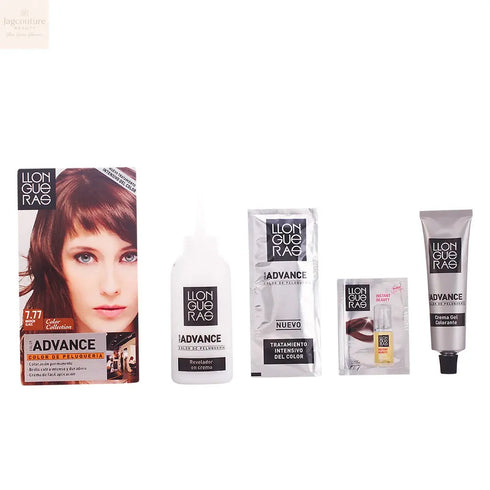 Llongueras Color Advance Hair Colour 7,77 Iced Brown Jag Couture Beauty