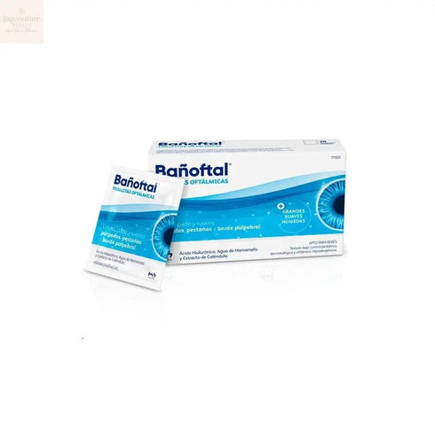 M4pharma Bañoftal Toallitas Oftálmicas Oculares Estéril 20 Unidades - Jag Couture Beauty