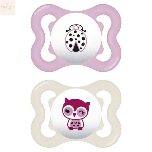 Mam Baby Dummy Perfect Star 0-2 Pink 2U - Jag Couture Beauty