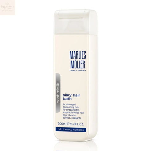 Marlies Moller Pashmisilk Silky Hair Bath Shampoo 200ml - Jag Couture Beauty