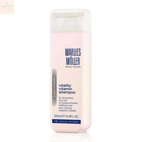Marlies Moller Pashmisilk Vitalty Vitamin Shampoo 200ml Jag Couture Beauty
