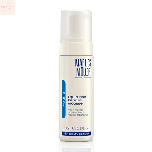 Marlies Moller Volume Liquid Hair Keratin Mousse 150ml Jag Couture Beauty