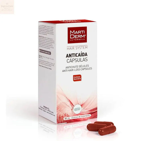 Martiderm Anti Hair Loss 60 Capsules - Jag Couture Beauty