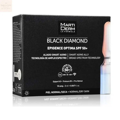Martiderm Black Diamond Epigence Optima Spf50 10 Vial Jag Couture Beauty