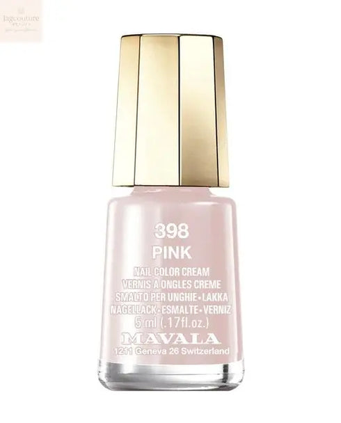 Mavala Nail Color 398 Pink 5ml Jag Couture Beauty