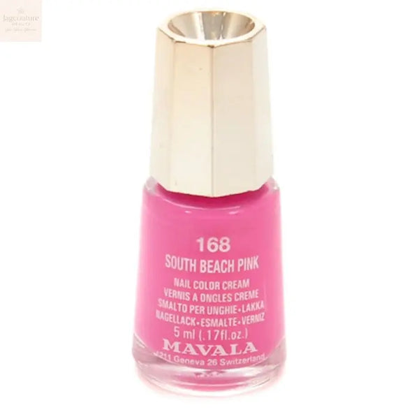 Mavala Nail Polish 168 South Beach Pink 5ml - Jag Couture Beauty