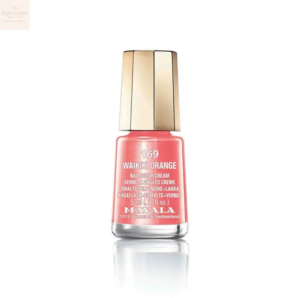 Mavala Nail Polish 169 Waikiki Orange 5ml - Jag Couture Beauty