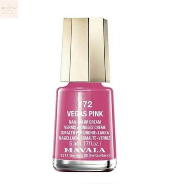 Mavala Nail Polish 172 Vegas Pink 5ml - Jag Couture Beauty