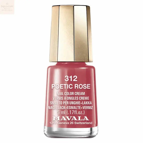 Mavala Nail Polish 312 Poetic Rose 5ml Jag Couture Beauty
