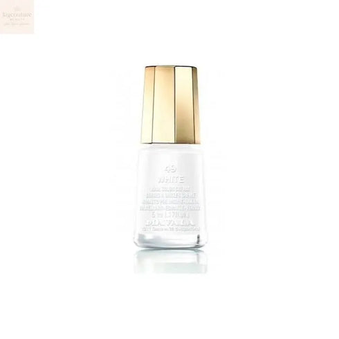 Mavala Nail Polish 49 White 5ml - Jag Couture Beauty
