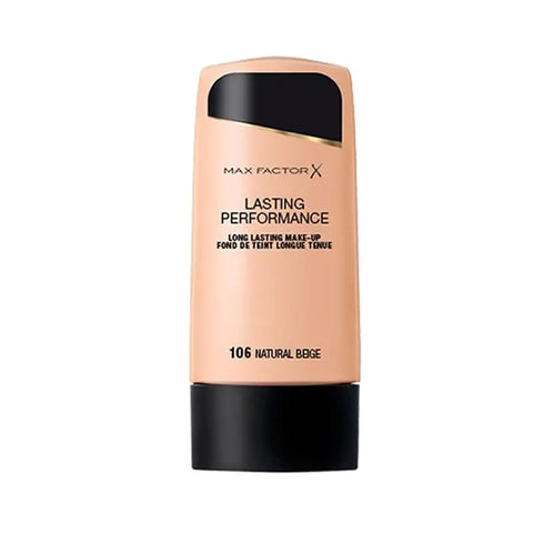 Max Factor Lasting Performance Foundation 106 Natural Beige Jag Couture Beauty