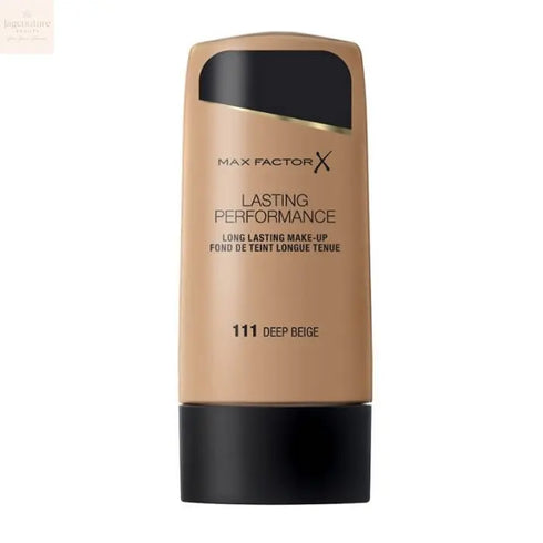Max Factor Lasting Performance Foundation 111 Deep Beige Jag Couture Beauty