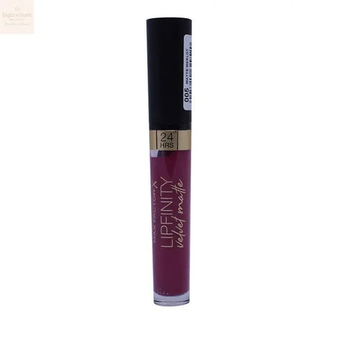 Max Factor Lipfinity Velvet Matte 005 Matte Merlot Jag Couture Beauty
