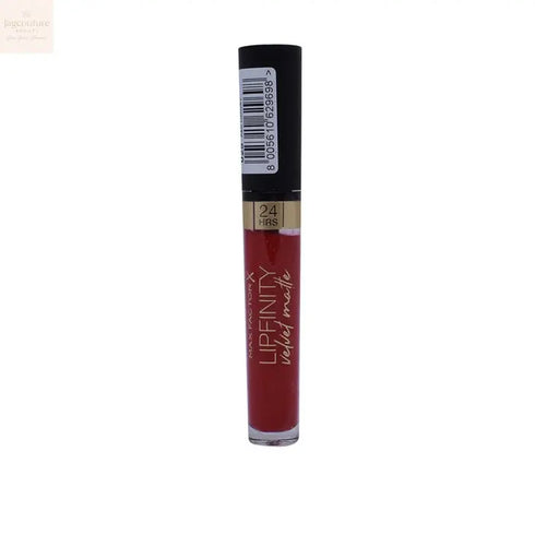 Max Factor Lipfinity Velvet Matte 025 Red Luxury Jag Couture Beauty