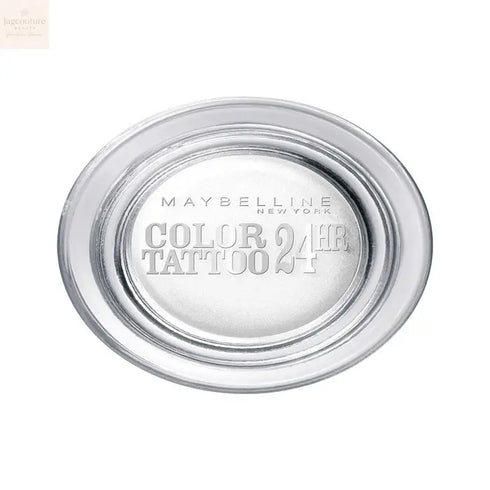 Maybelline Color Tattoo 24h Cream Gel Eye Shadow 45 Infinite White - Jag Couture Beauty