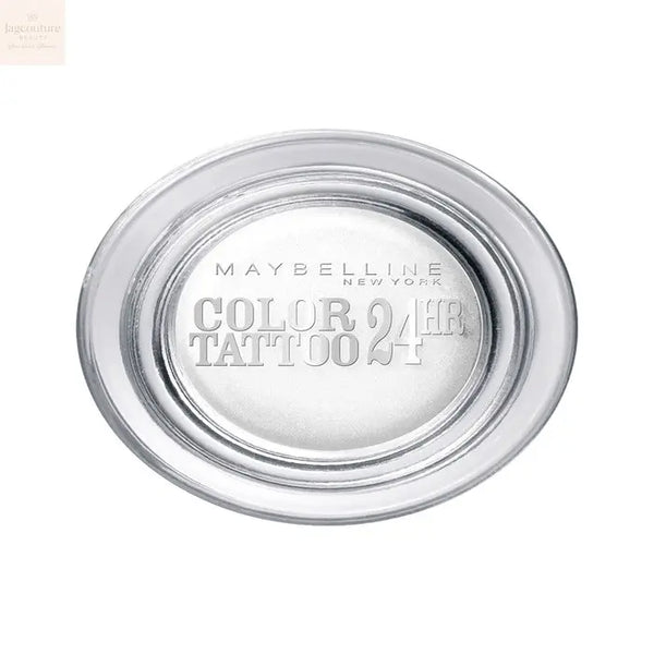 Maybelline Color Tattoo 24h Cream Gel Eye Shadow 45 Infinite White - Jag Couture Beauty