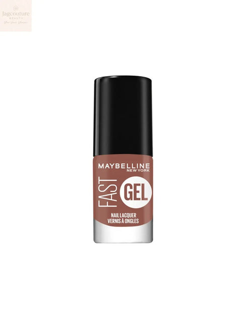 Maybelline Fast Gel Nail Lacquer 15-Caramel Crush Jag Couture Beauty