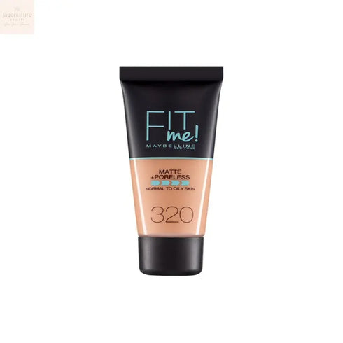Maybelline Fit Me Matte Poreless Foundation 320 Natural Jag Couture Beauty