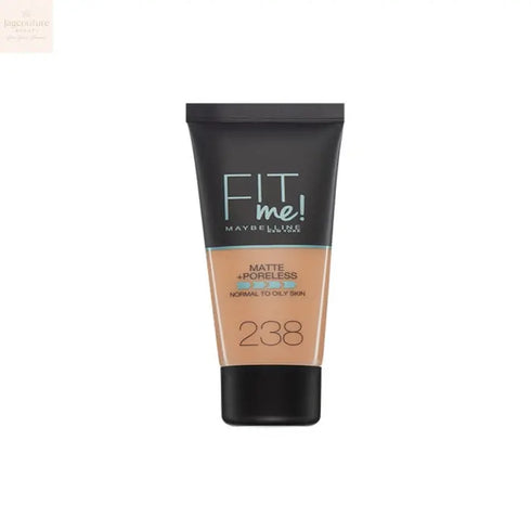 Maybelline Fit Me Matte & Poreless Foundation 238 Rich Tan 30ml Jag Couture Beauty
