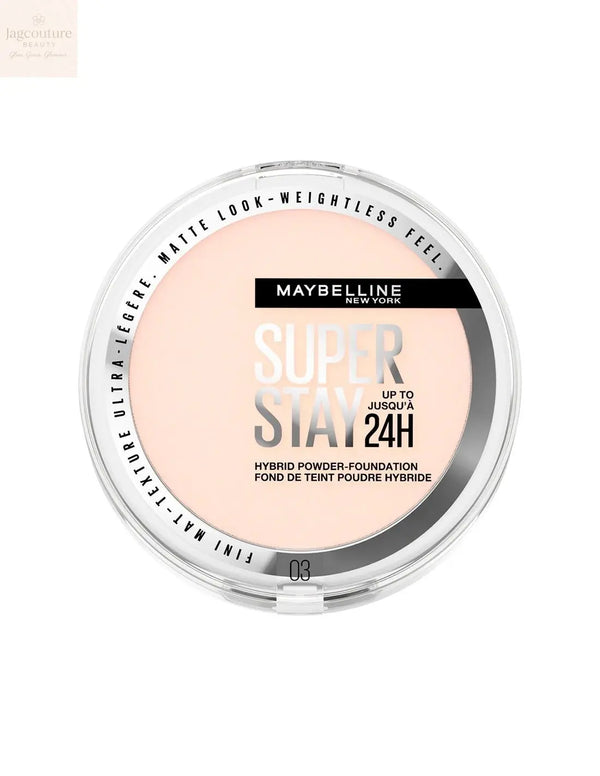 Maybelline Superstay 24h Hybrid Powder-Foundation 03 9g - Jag Couture Beauty