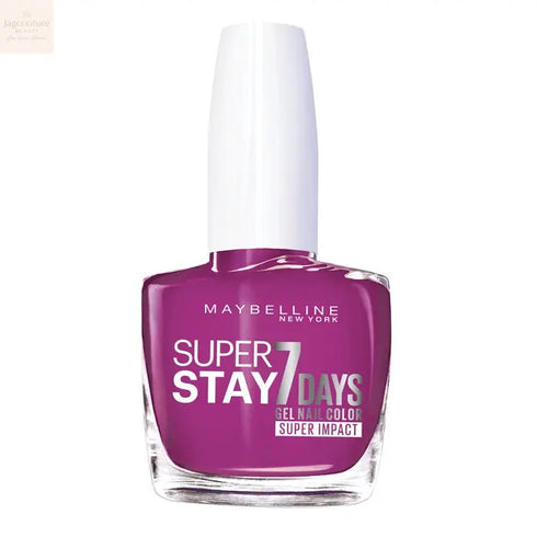 Maybelline Superstay 7 Days Gel Nail Color 886 Fuchsia Jag Couture Beauty