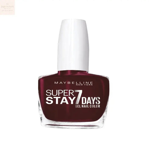 Maybelline Superstay 7 days Gel Nail Color 501 Cherry Sin - Jag Couture Beauty