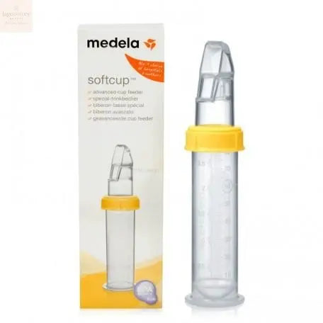 Medela Softcup Baby Bottle With Spoon 80ml Jag Couture Beauty