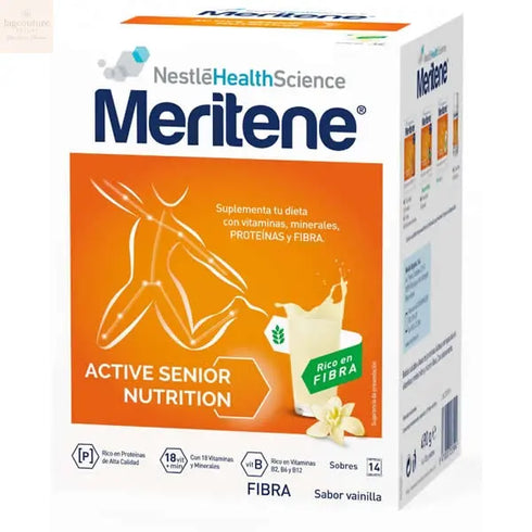 Meritene Active Senior Nutrition Batido Sabor Vainilla Rico En Fibra 14 Sobres Jag Couture Beauty