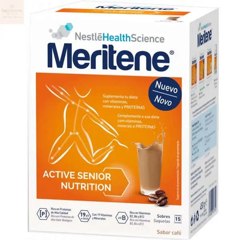 Meritene Batidos Sabor Café Descafeinado 15 Sobres Jag Couture Beauty