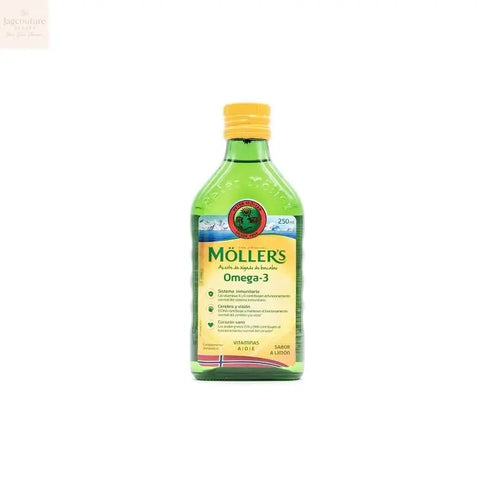 Moller´s Moller's Lemon Flavoured Cod Oil 250ml Jag Couture Beauty