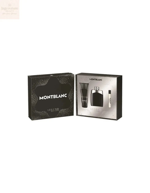 Montblanc Legend Eau De Toilette Spray 100ml Set 3 Pieces - Jag Couture Beauty