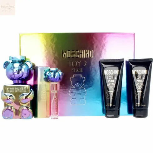 Moschino Toy 2 Pearl Eau De Parfum Spray 100ml Set 4 Pieces - Jag Couture Beauty