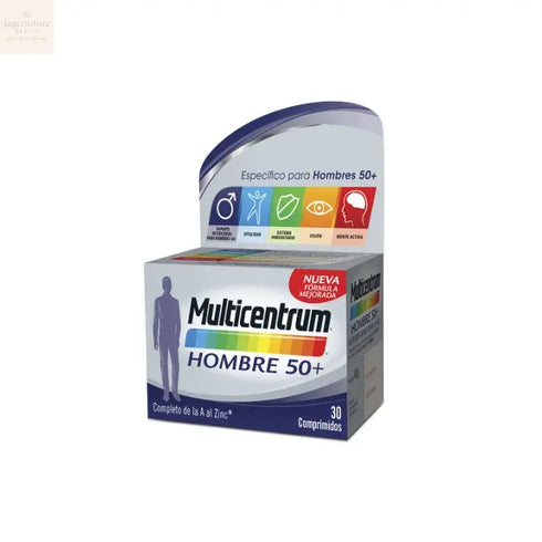 Multicentrum Man 50+ 30 Tablets - Jag Couture Beauty