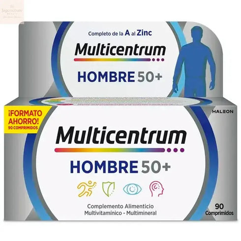 Multicentrum Men 50+ 90 Tablets Jag Couture Beauty