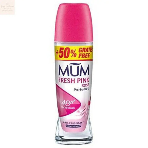 Mum Fresh Pink Rose Roll On Deodorant 50ml - Jag Couture Beauty