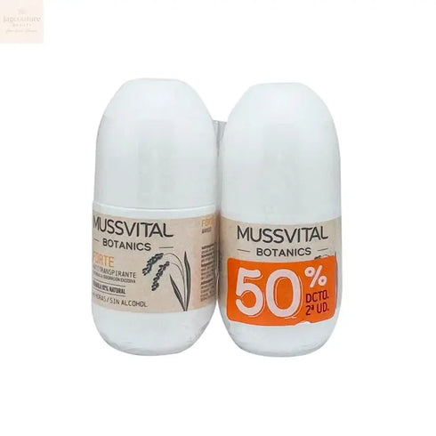 Mussvital Botanics Deo Forte 75ml Set 2 Units Jag Couture Beauty