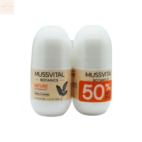 Mussvital Botanics Deo Nature 75ml Set 2 Units Jag Couture Beauty