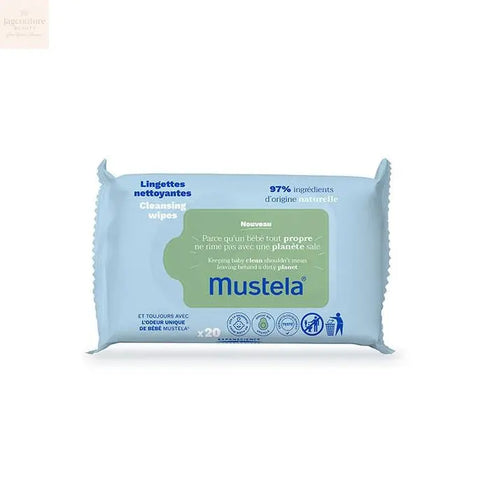 Mustela Baby Wet Wipes 20 pcs. Jag Couture Beauty